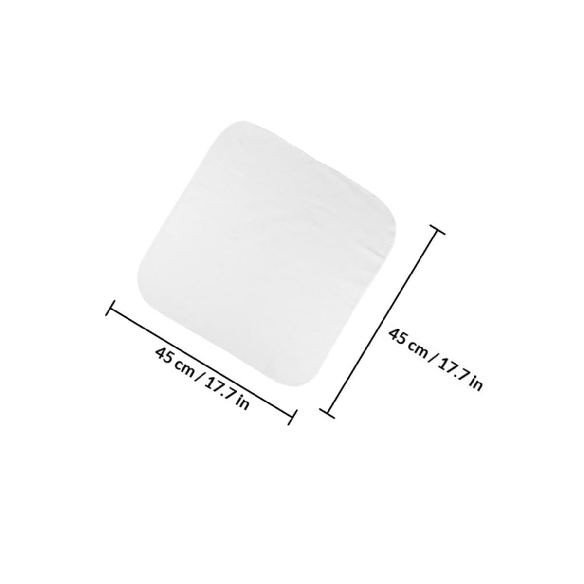 Cotton Gauze Filter Cloth 45x45cm 5pcs H825647
