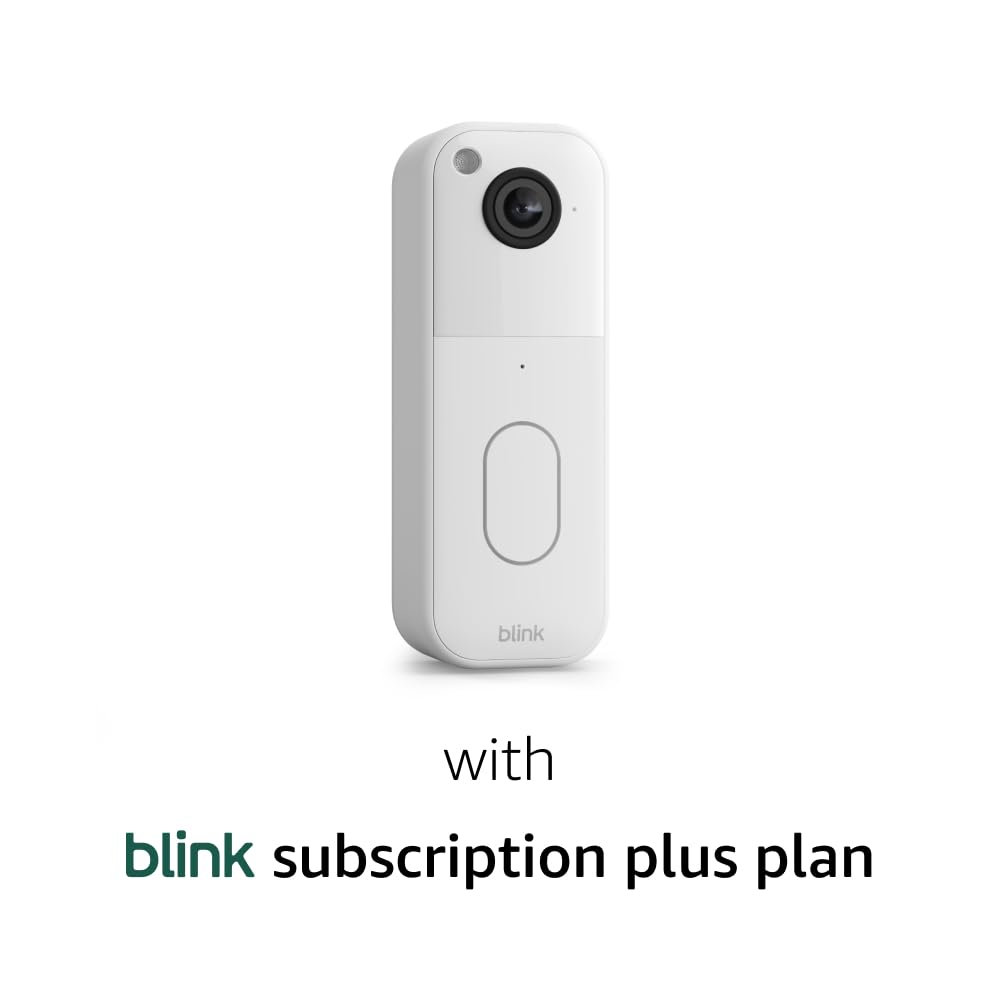 White Video Doorbell M14917