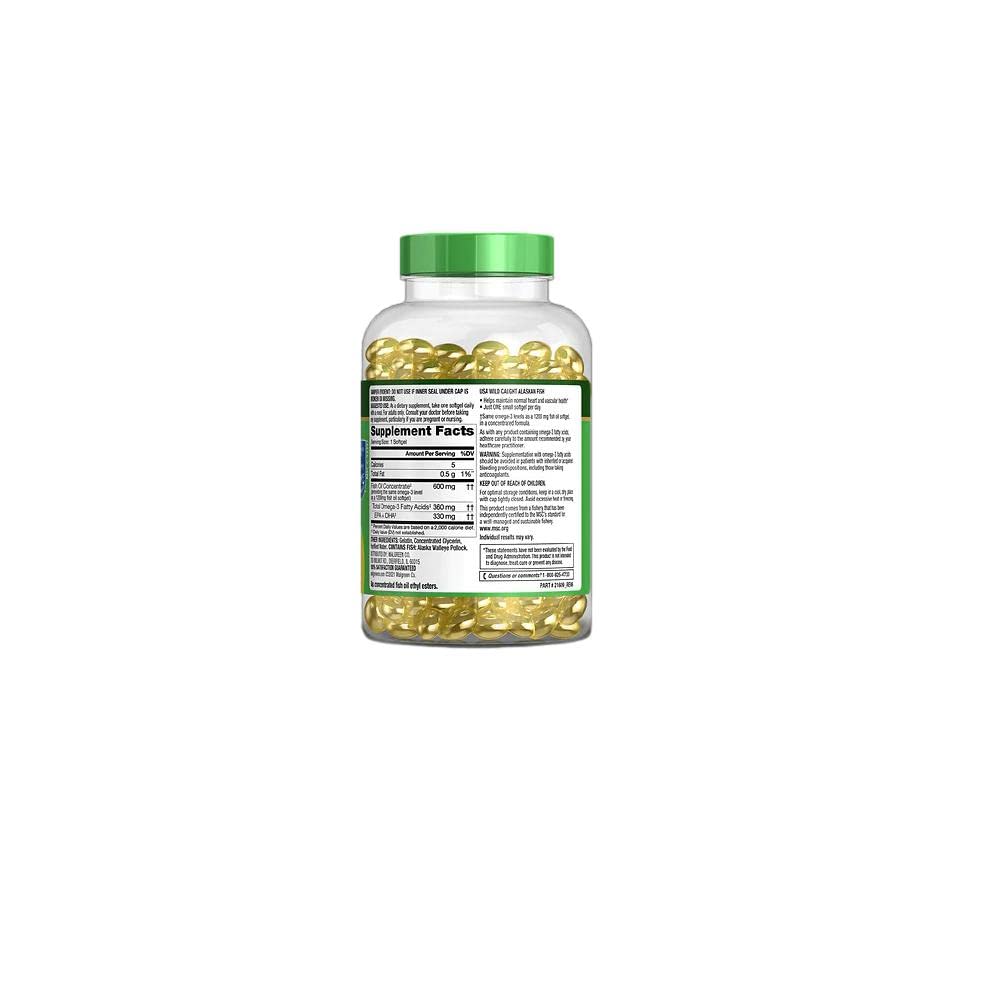 Fish Oil 1200 mg Softgels R381