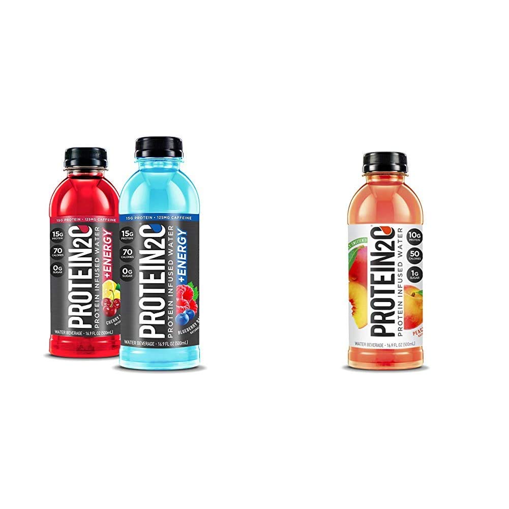 Whey Protein Infused Water Variety Pack 16.9 oz 12 Count R688