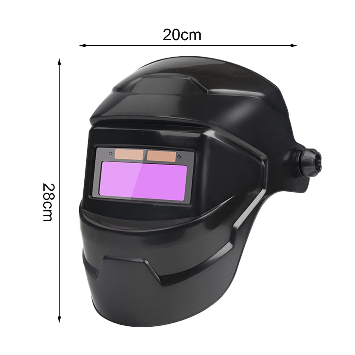 Adjustable Solar Powered Auto Darkening Welding Helmet M45901