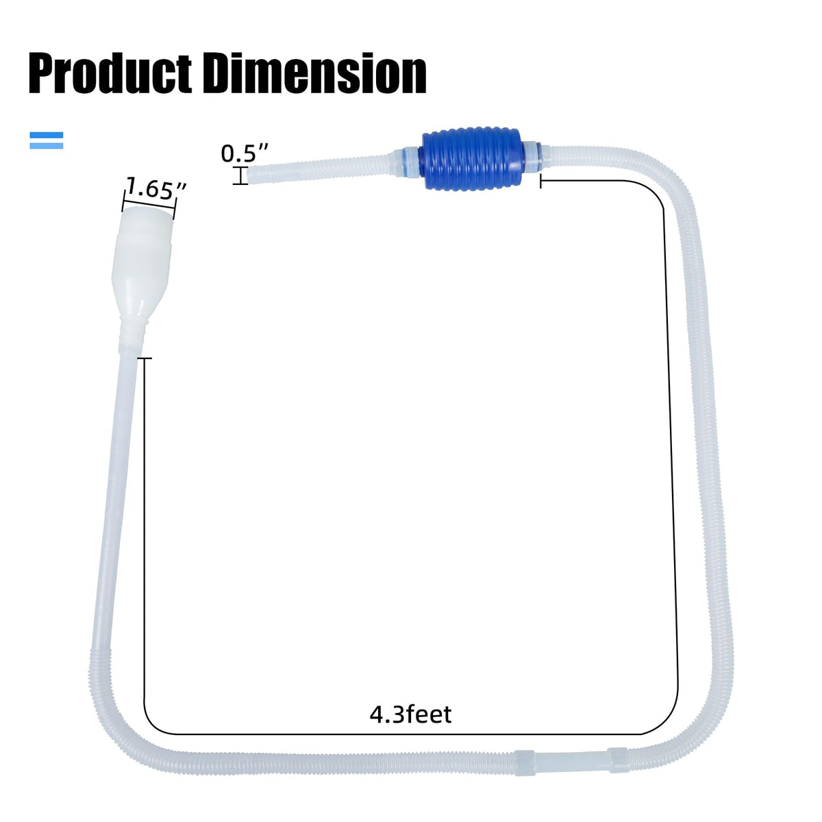Aquarium Vacuum Siphon L8609