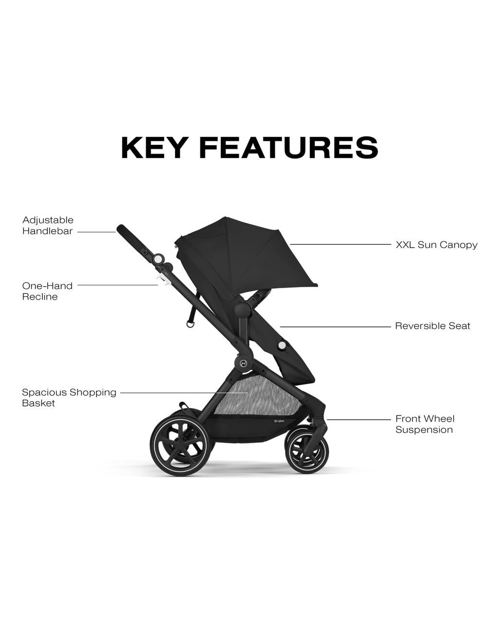 2-in-1 Baby Stroller and Car Seat Combo M58776