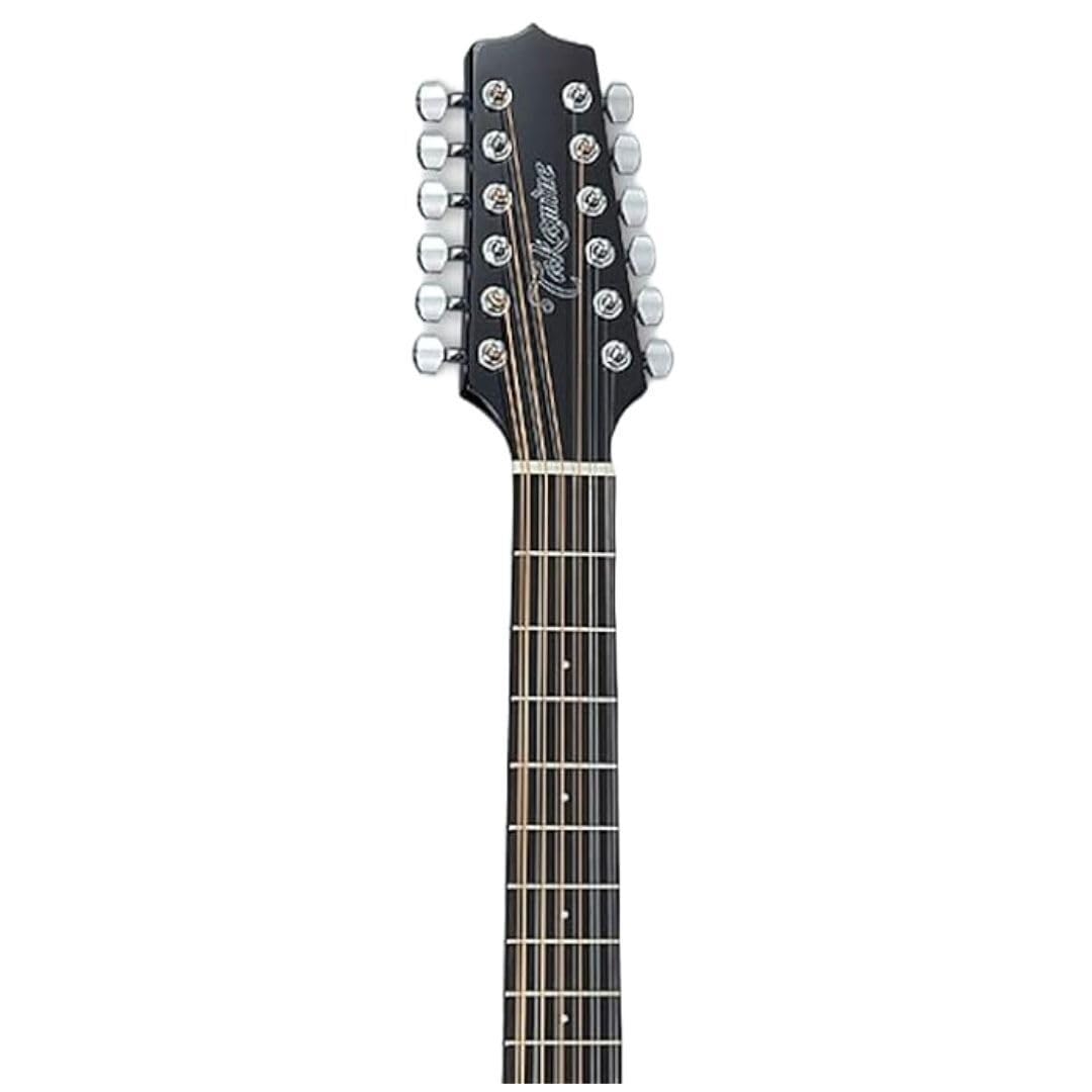 12-string Acoustic-electric Guitar Black U18288