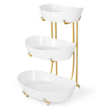 3 Tier Ceramic Fruit Bowl W162