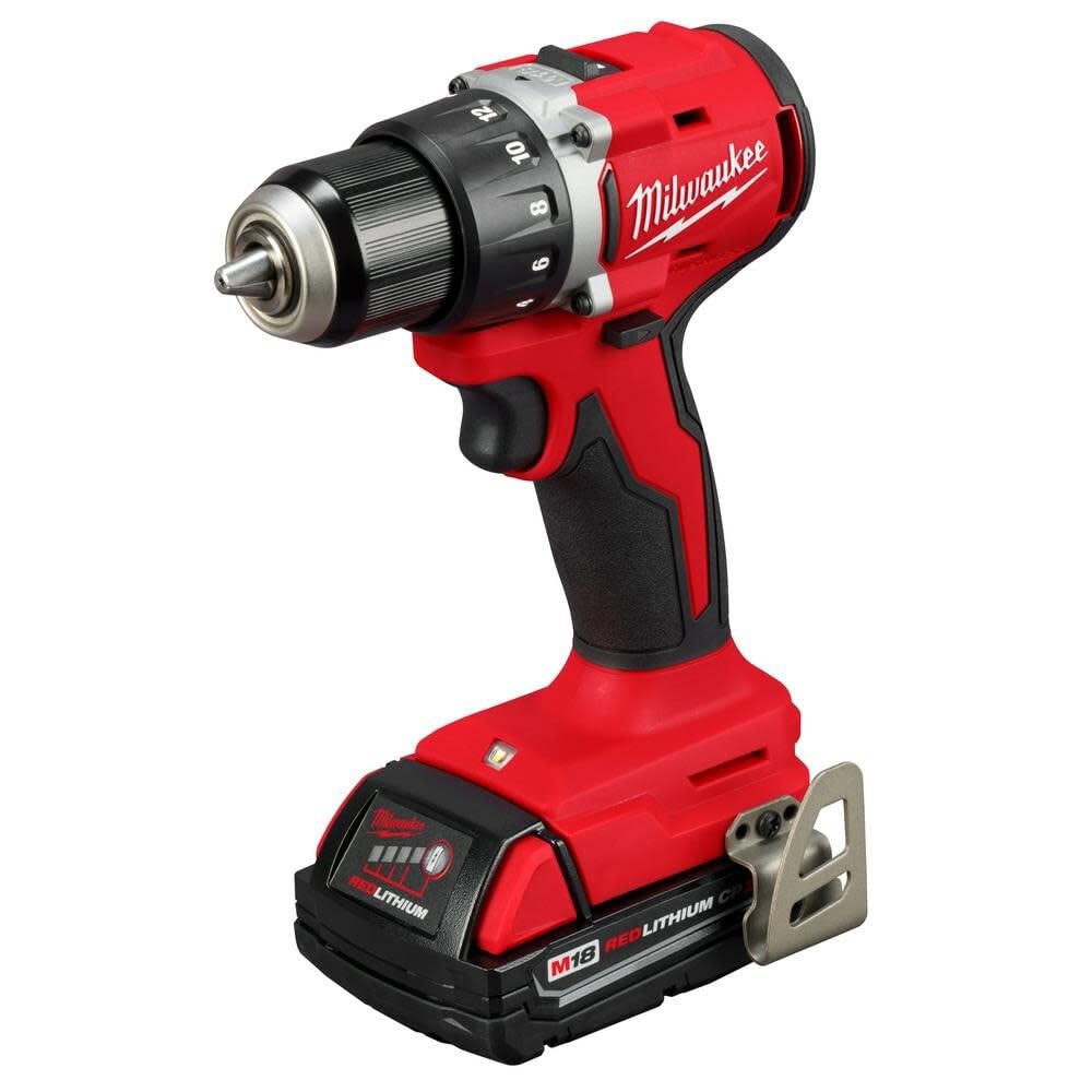 M18 Compact Brushless 1/2 Inch Drill/Driver Kit H8579