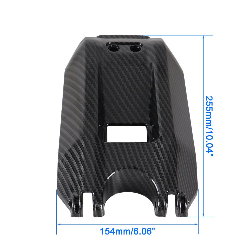 Carbon Fiber Battery Cover Guard for Electric Dirt Bike G3669