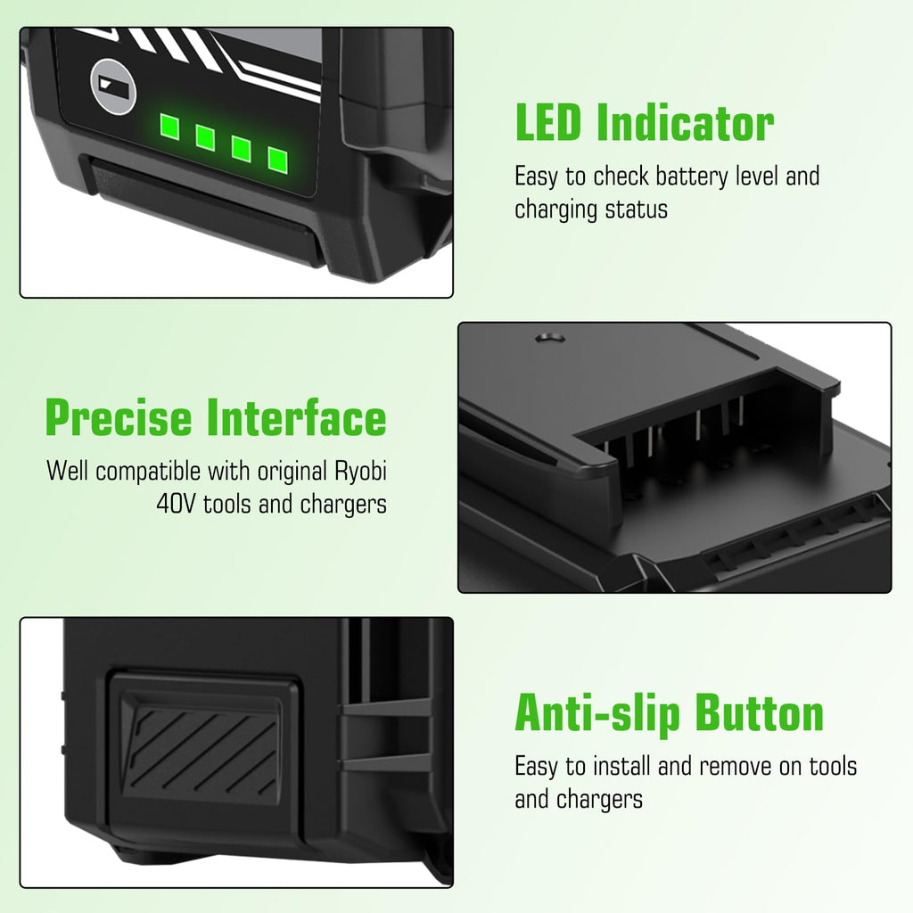 40V Battery Replacement Z9360