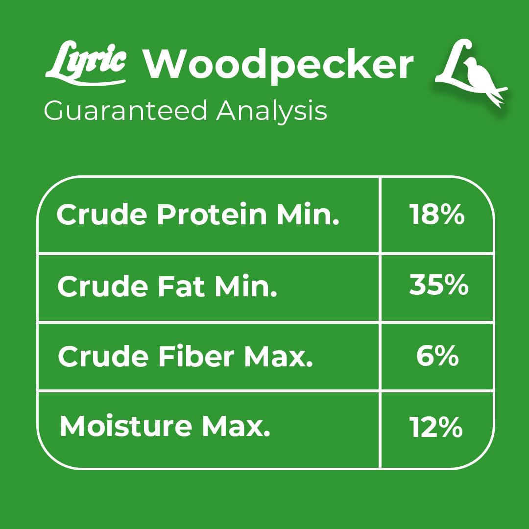 Woodpecker Wild Bird Seed with Nuts & Dried Fruit 20 lb Bag U870161