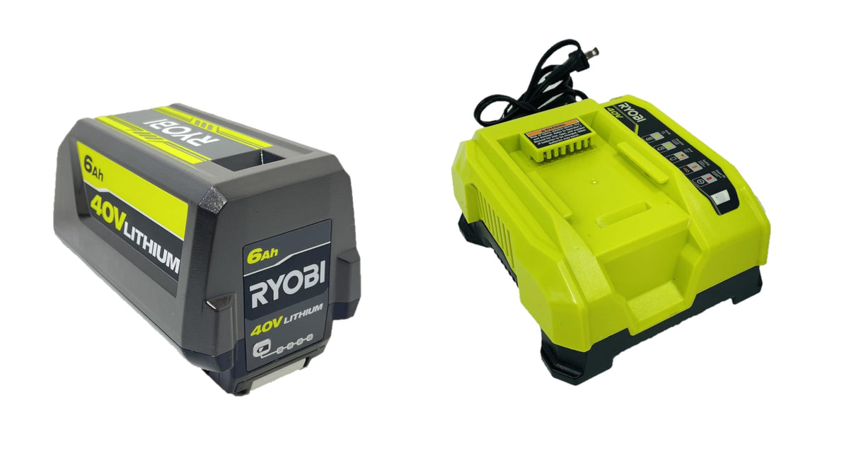 40V Lithium-Ion 6.0 Ah Battery and Rapid Charger Kit N375628