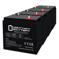6 Volt 36 AH Rechargeable SLA AGM Battery 4 Pack K93509