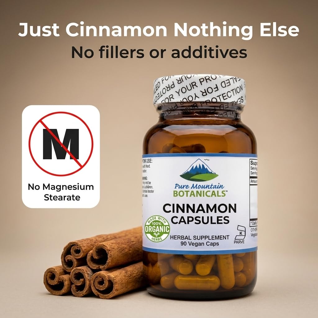 Cinnamon Capsules 1000mg 90 Capsules G10081