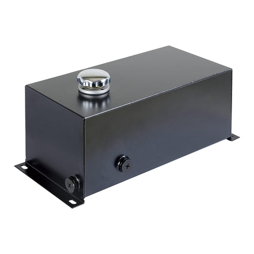 14 Gauge Welded Steel Hydraulic Reservoir Tank, Black, 5 Gallon D720805