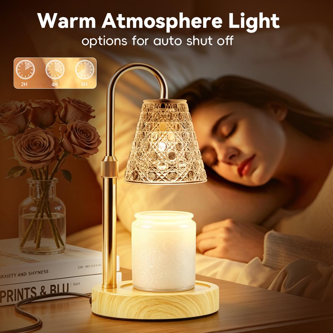 Electric Candle Warmer Lamp with Timer N117074