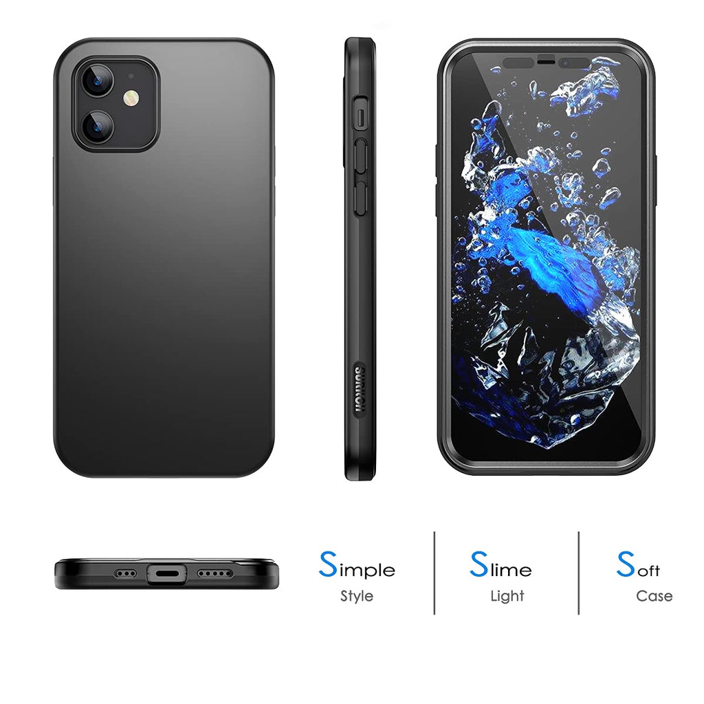 iPhone 12 Mini Case with Screen Protector Black N96049
