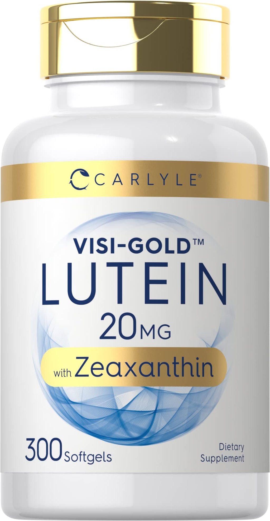 Lutein and Zeaxanthin 20mg 300 Softgels E8567