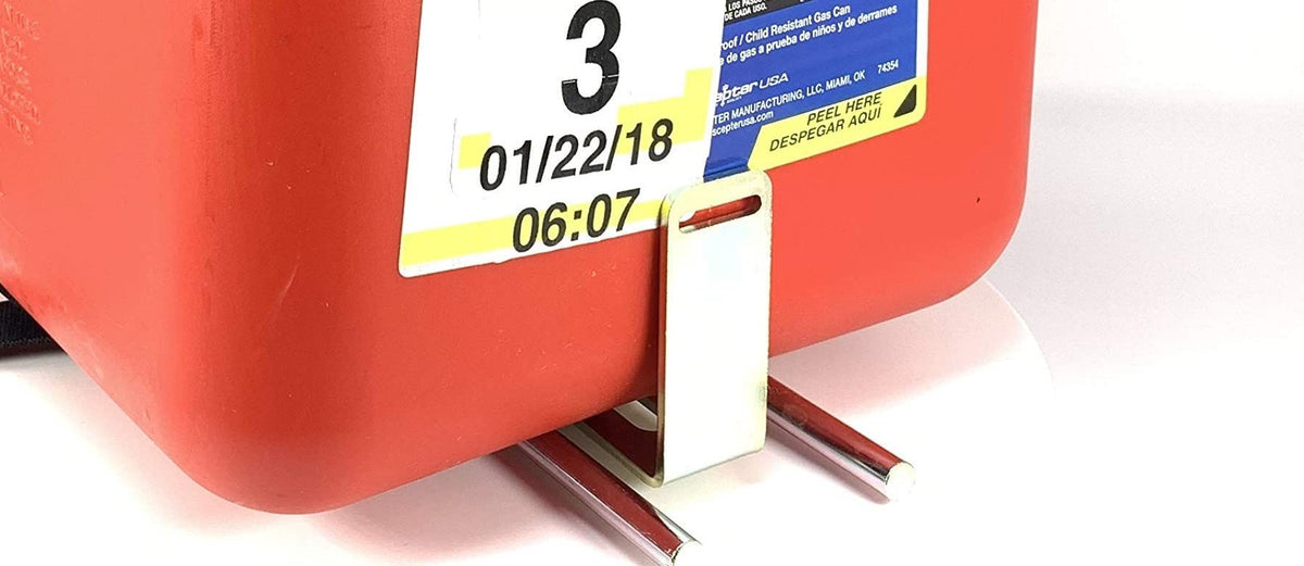5 Gallon Gas Can Holder Mounting Bracket Kit with Support Straps W7985