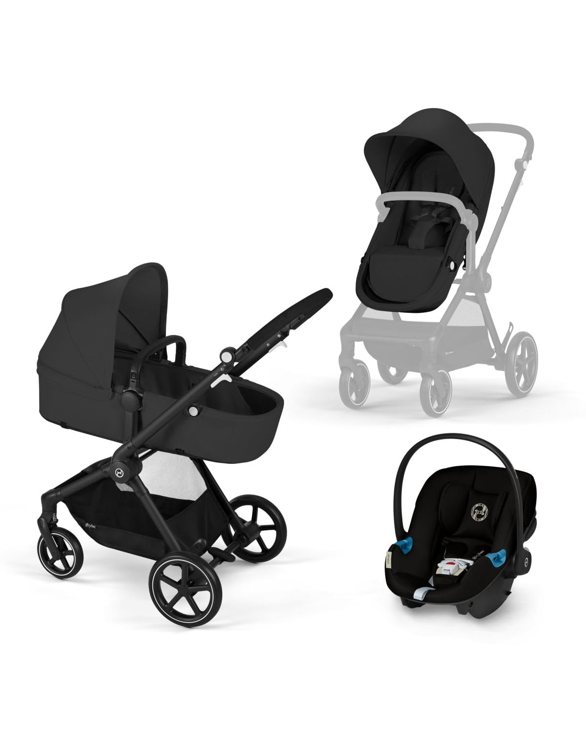 2-in-1 Baby Stroller and Car Seat Combo M58776