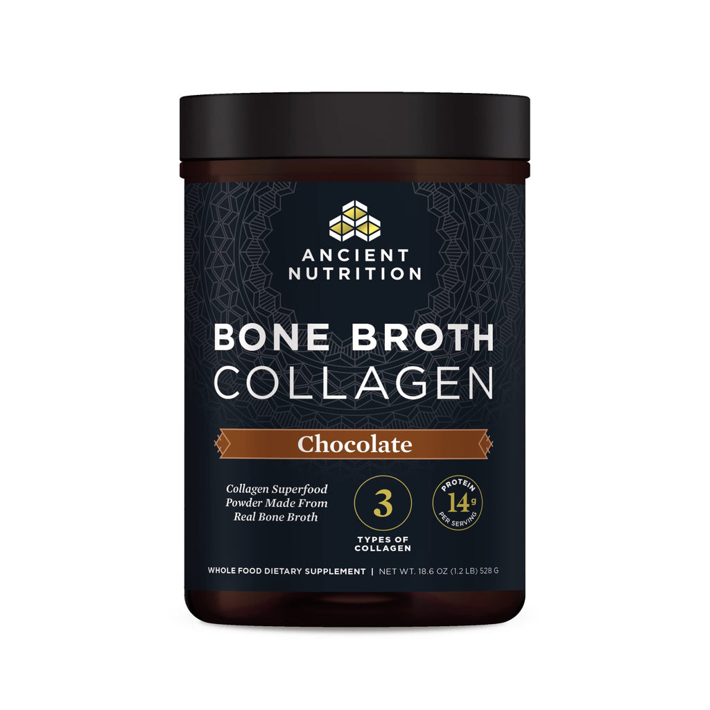 Hydrolyzed Bone Broth Collagen Peptides, Chocolate H32725