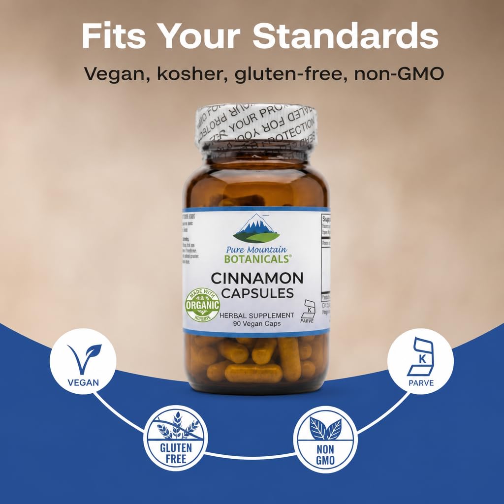 Cinnamon Capsules 1000mg 90 Capsules G10081
