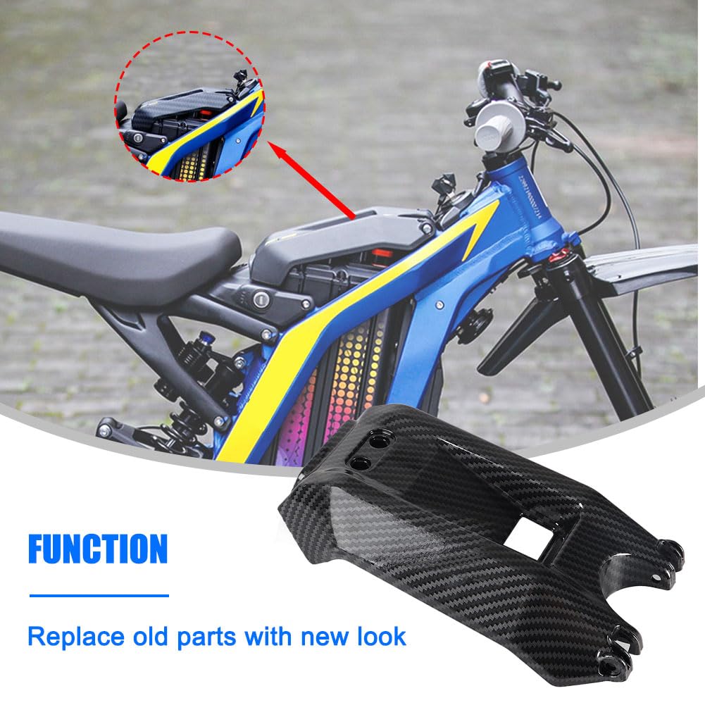 Carbon Fiber Battery Cover Guard for Electric Dirt Bike G3669