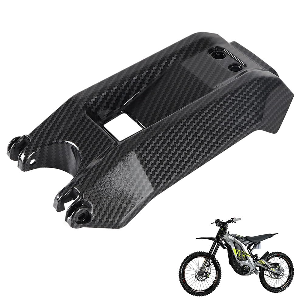 Carbon Fiber Battery Cover Guard for Electric Dirt Bike G3669