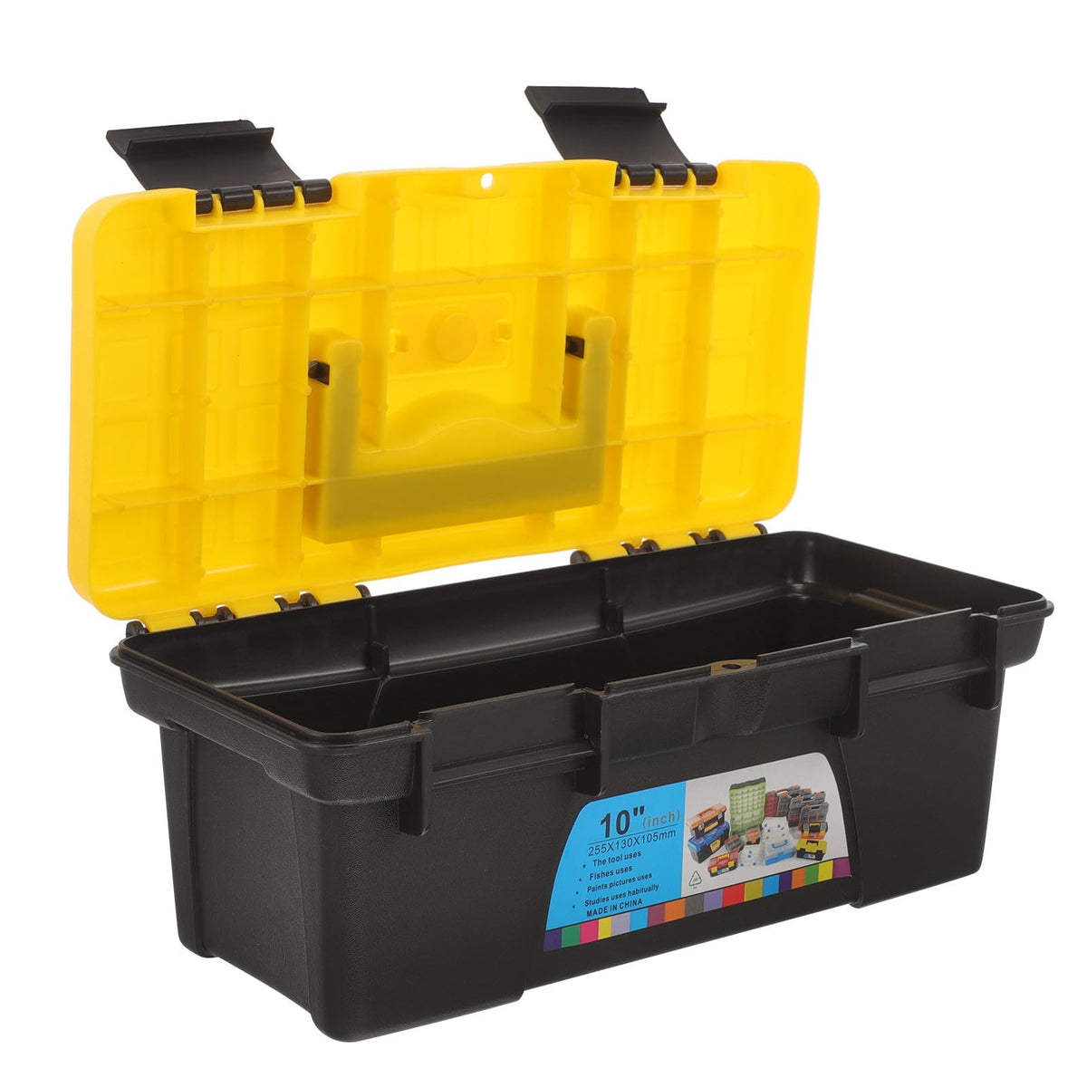 10 Inch Tool Box Organizer Hard Carrying Case D1549