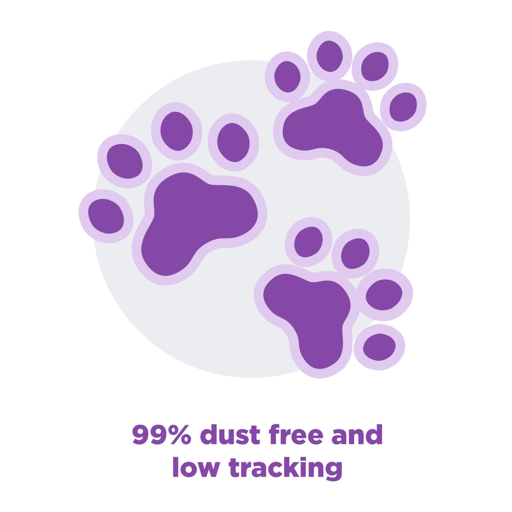 Lavender Clumping Cat Litter with Essential Oils 18lb F125