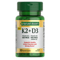 Vitamin D3 K2 Supplement 4000 IU 100 mcg 30 Vegetarian Capsules P404