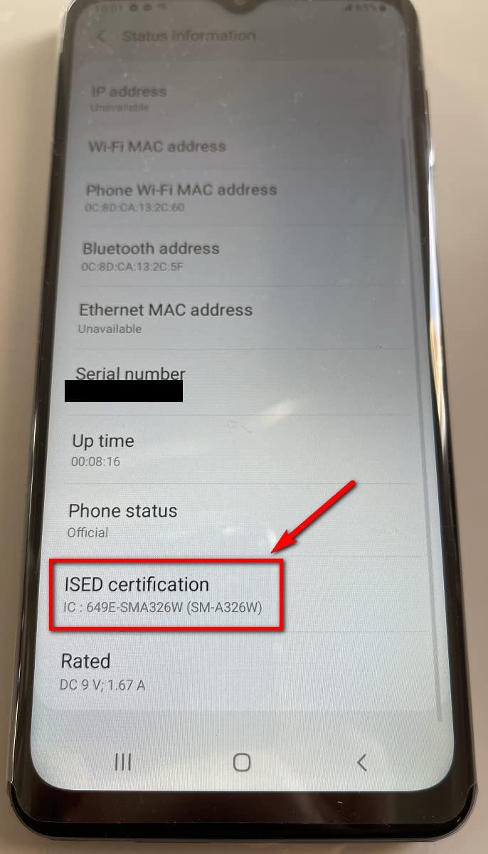 Unlocked 64GB 5G Smartphone F7889