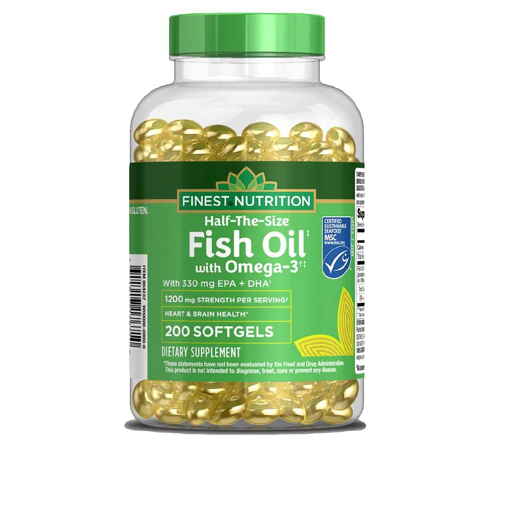 Fish Oil 1200 mg Softgels R381