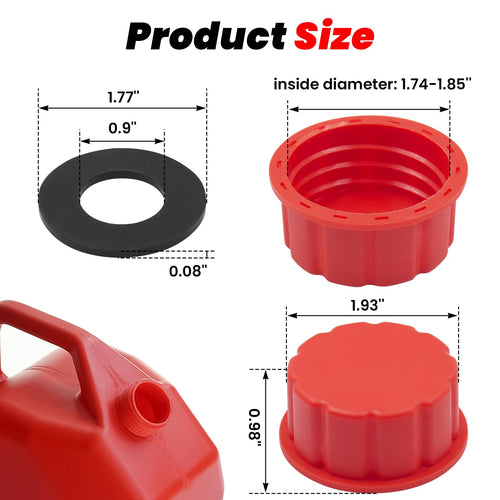 2.5/3/5 Gallon Gas Can Cap Replacement K590