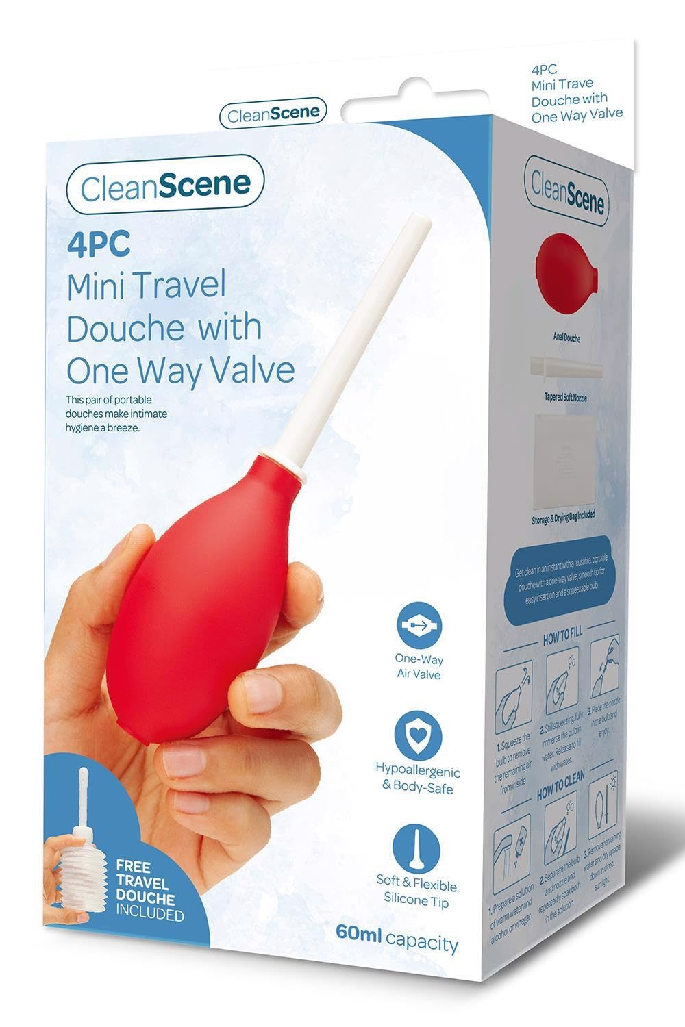 Mini Travel Douche with One Way I244705