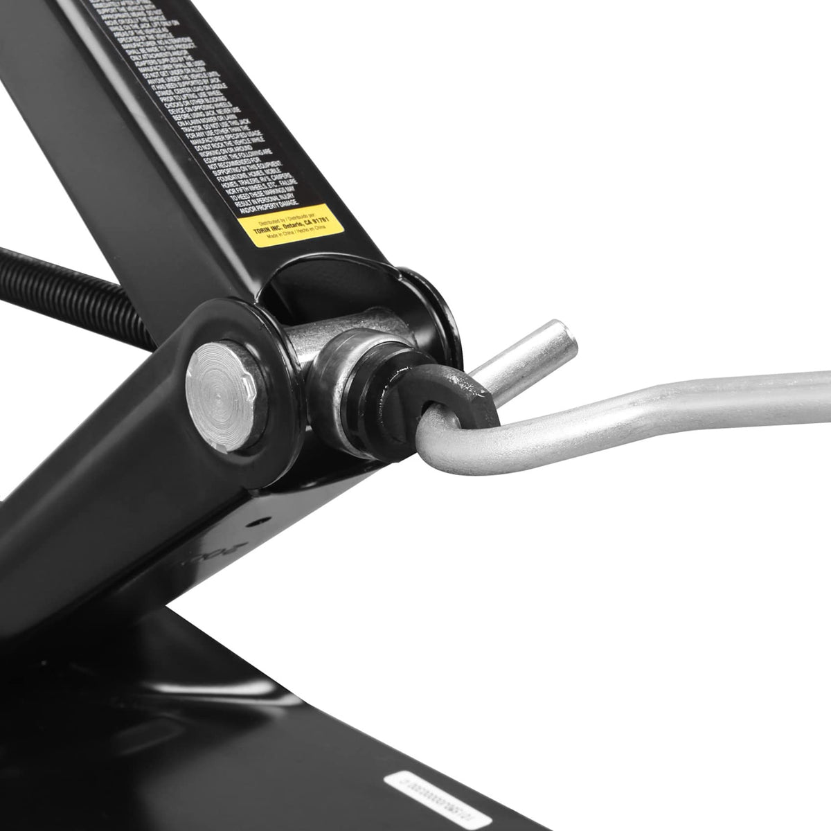 Steel Scissor Lift Jack Car Kit, 1.5 Ton Capacity, Black C5571