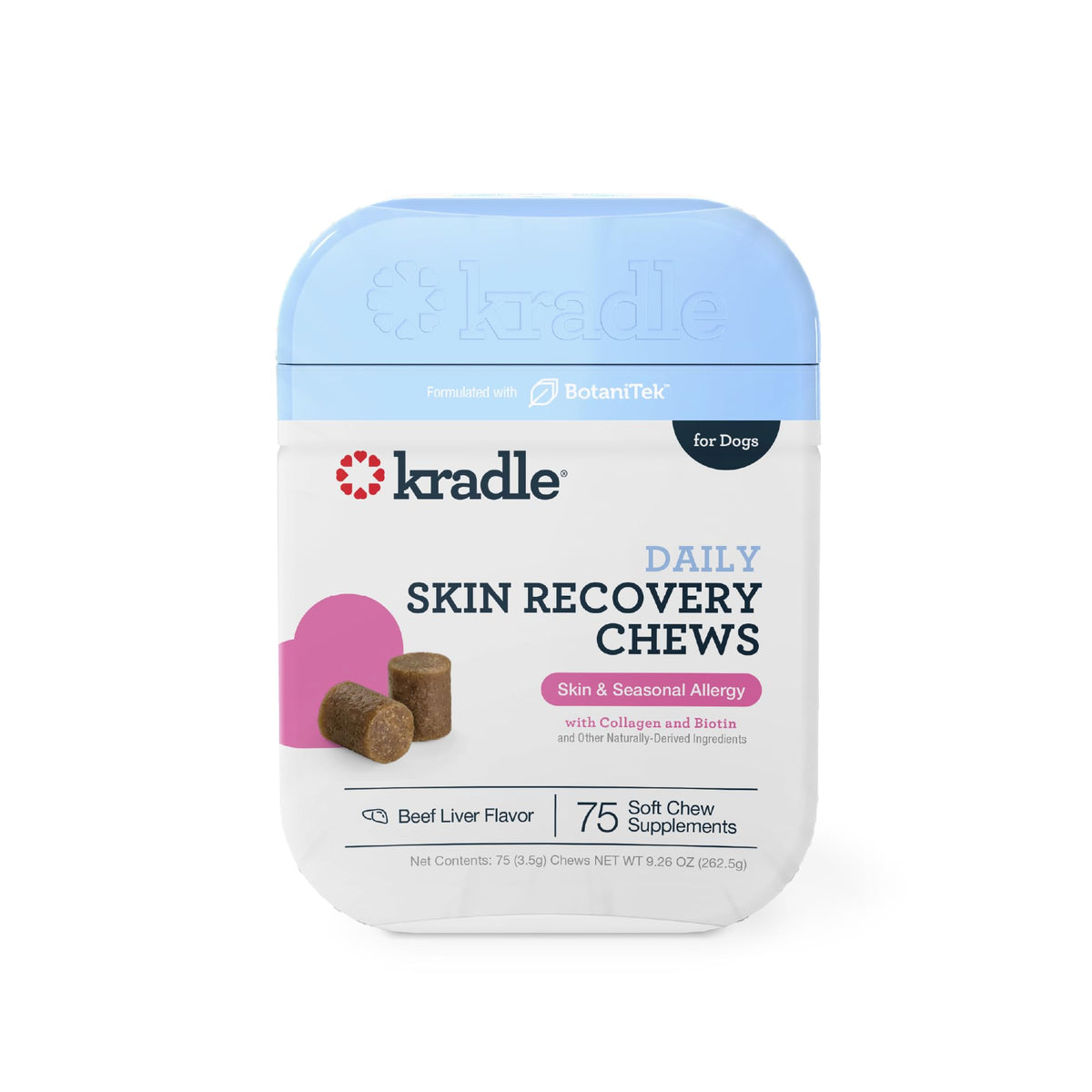 Skin Recovery Chews for Dogs, 75 ct D280473