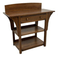 White Oak 2 Drawer Sideboard Console Table E441