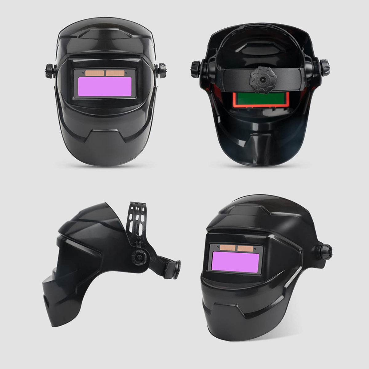 Adjustable Solar Powered Auto Darkening Welding Helmet M45901