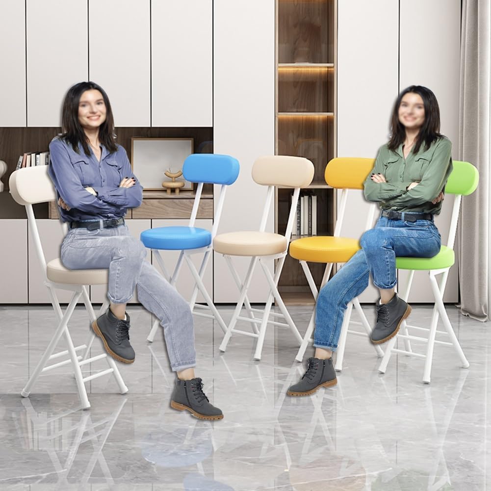 Black 18 inch Folding Stool G6757