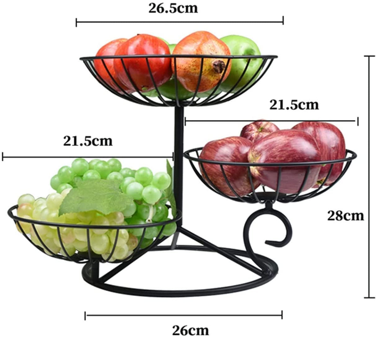 3 Tier Fruit Basket I456419