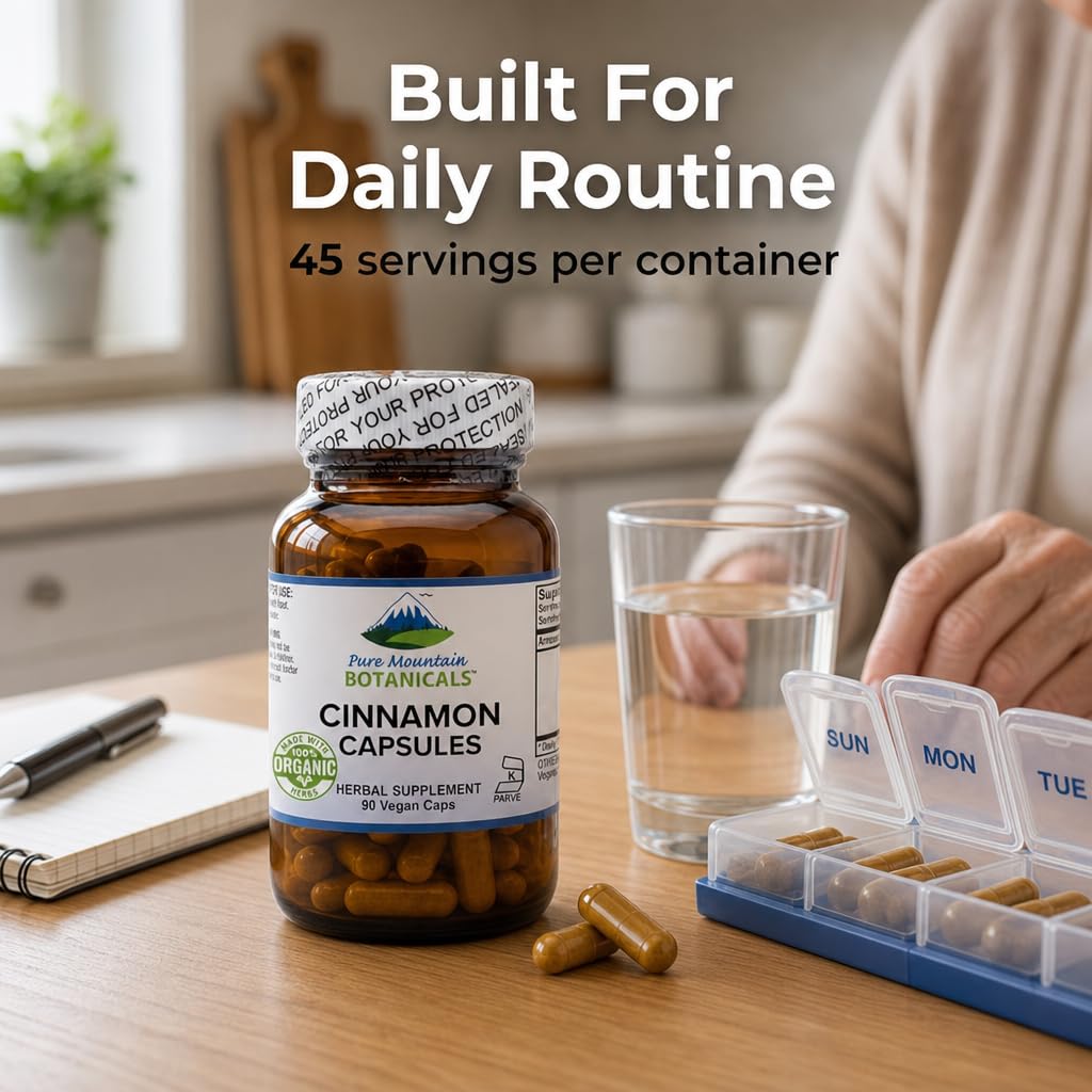 Cinnamon Capsules 1000mg 90 Capsules G10081