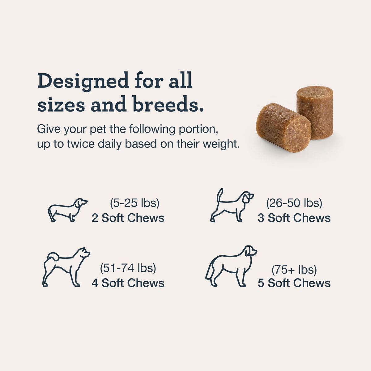 Skin Recovery Chews for Dogs, 75 ct D280473