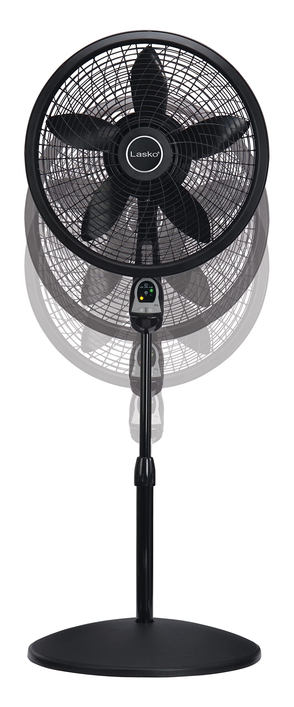 Black Oscillating Pedestal Fan V331