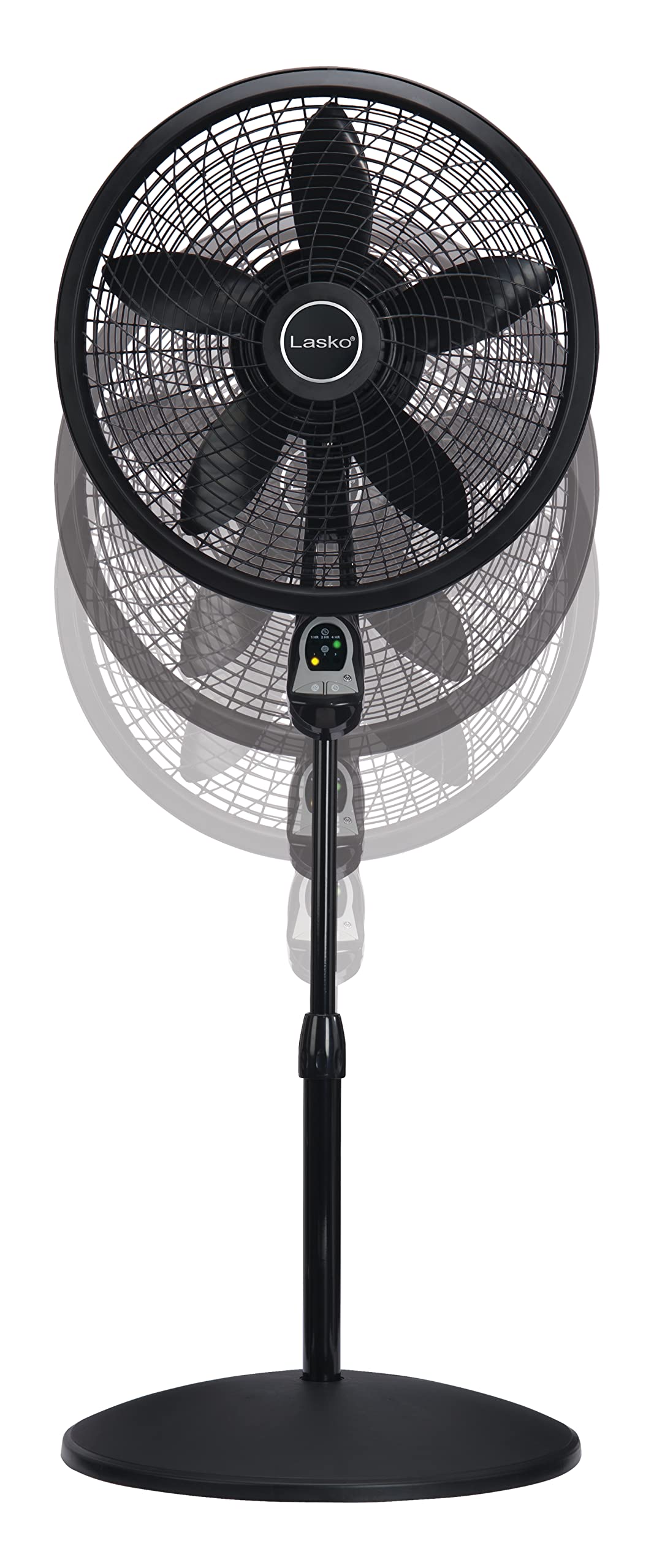 Black Oscillating Pedestal Fan V331