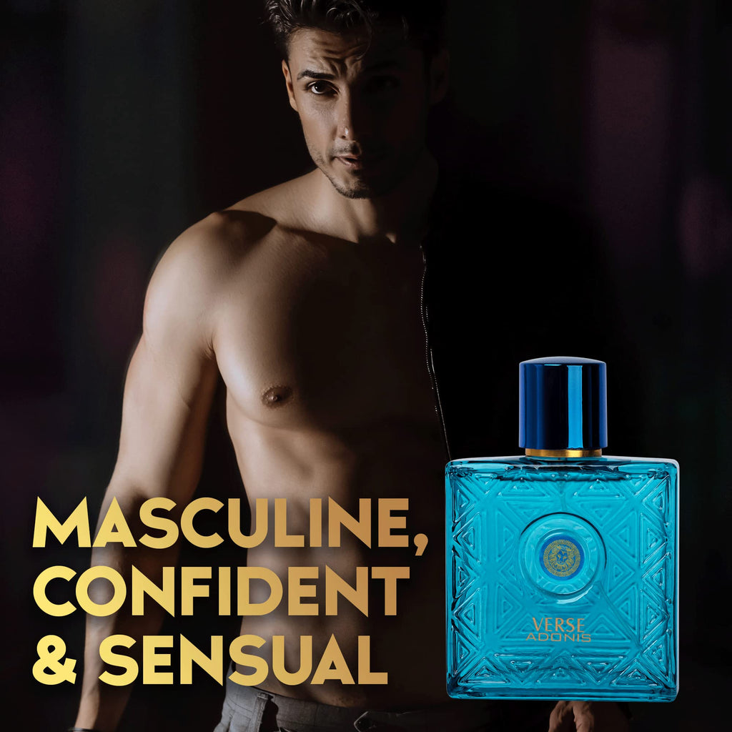Eau De Parfum for Men 3.4 Fl. Oz. Woody Floral Fruity A4039
