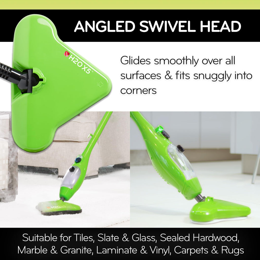 5-in-1 Steam Mop and Handheld Steam Cleaner C358