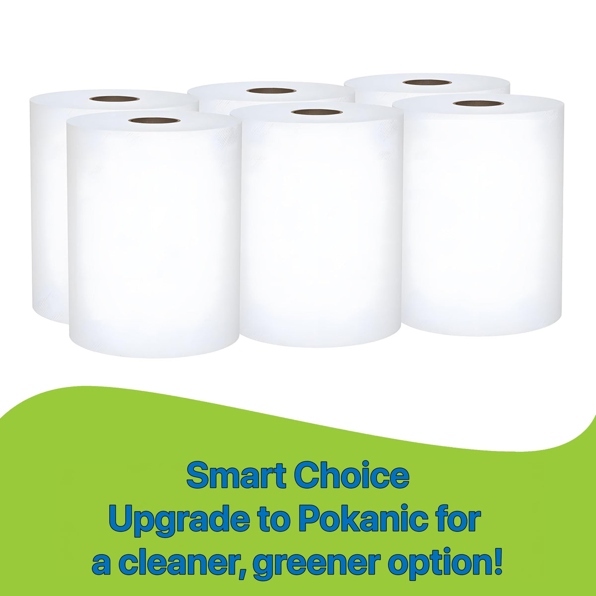 White 1 Ply Hardwound Paper Hand Towel 1 Roll J6078