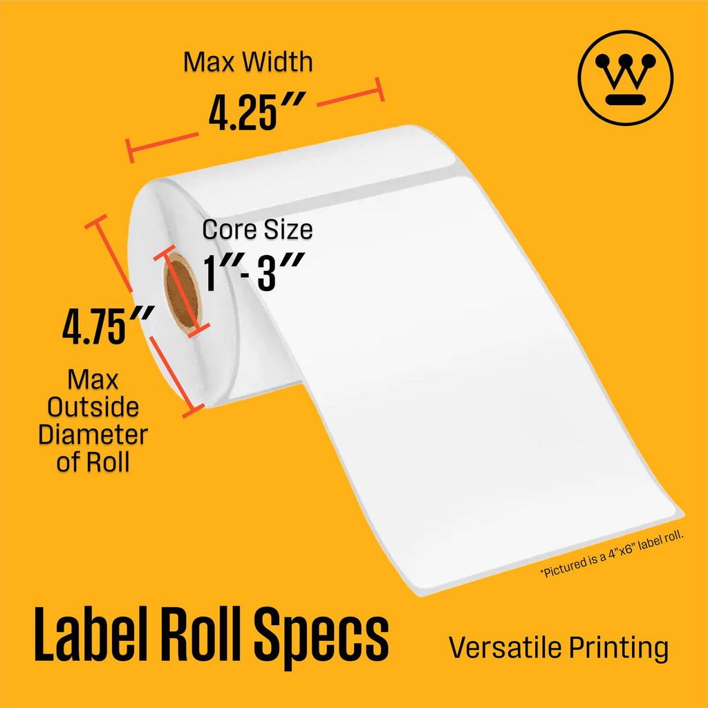 Thermal Shipping Label Printer USB 4x6 Commercial Grade Desktop Label Printer I48074