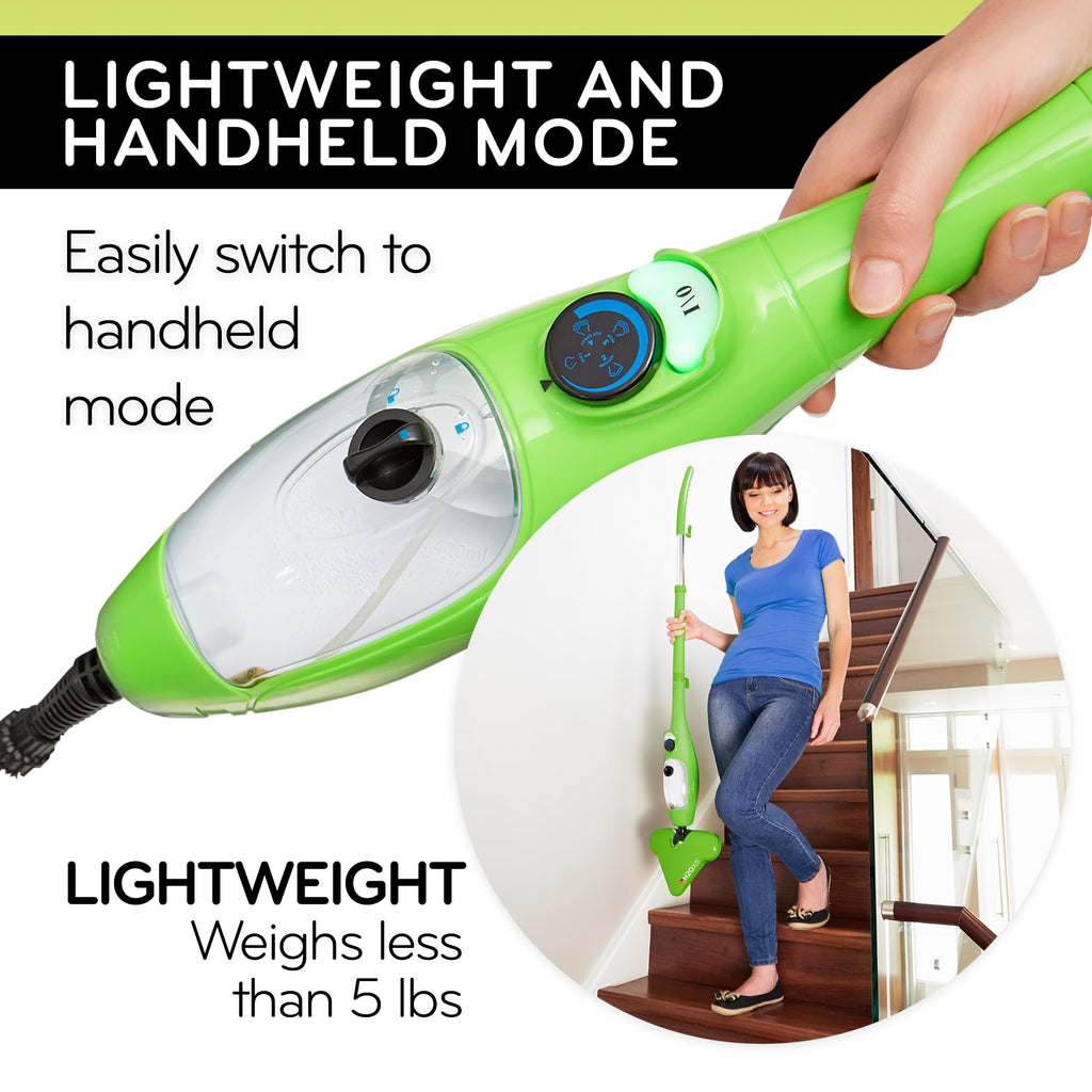 5-in-1 Steam Mop and Handheld Steam Cleaner C358