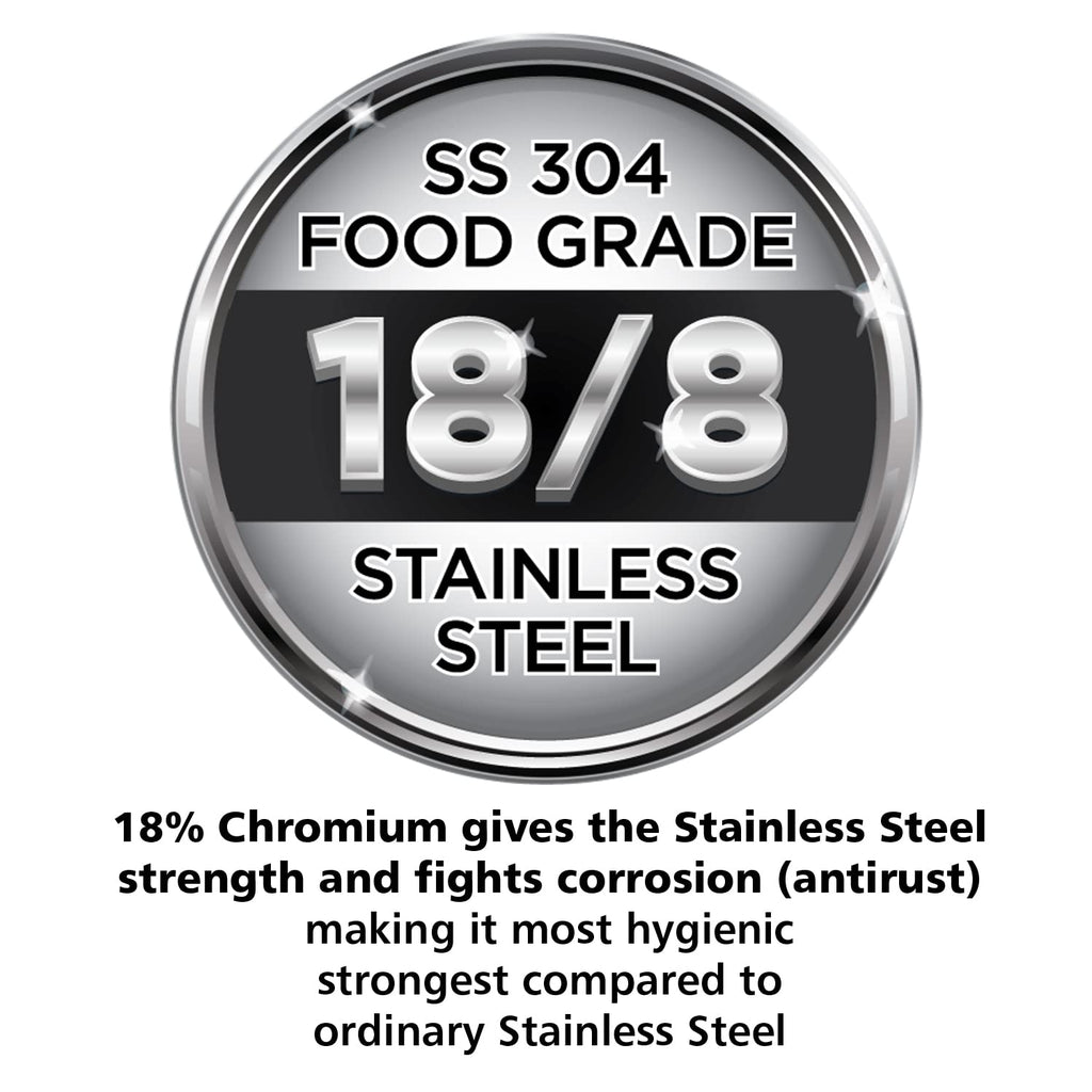 Stainless Steel Pressure Cooker, 3 Liter S2391