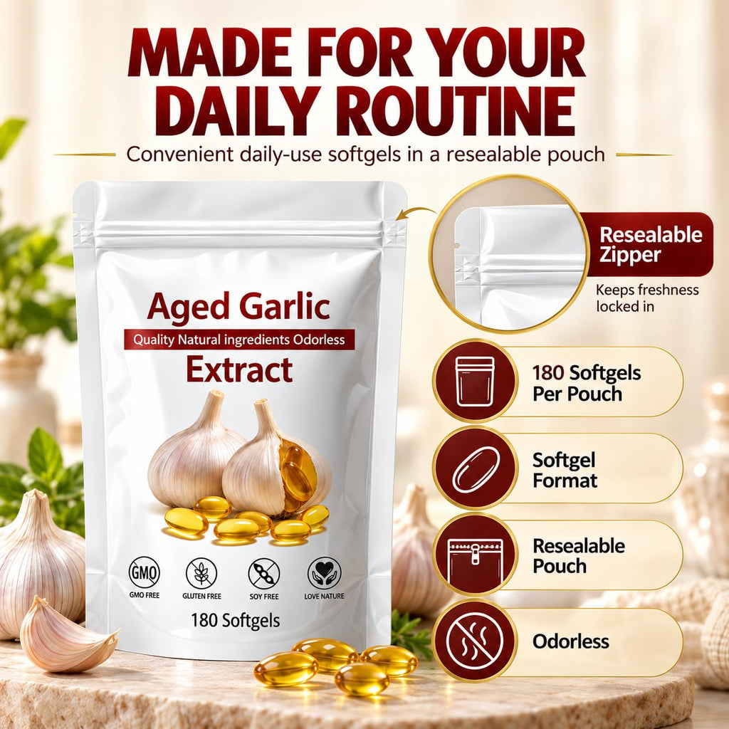 Aged Garlic Extract 180 Softgels P722